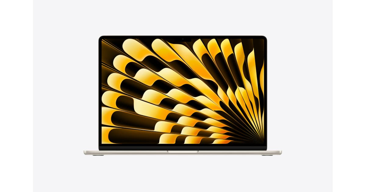 Apple MacBook Air 15.3" M5 16GB/512GB SSD — STARLIGHT