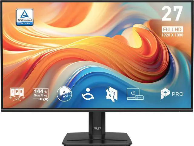 27" MSI IPS Gaming FHD 144Hz 1ms Multimedia USB-C